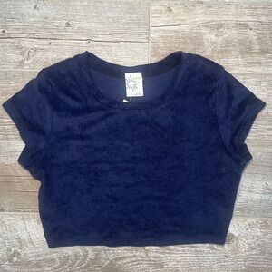 OFFLINE by AERIE Terrycloth Cropped Tee
